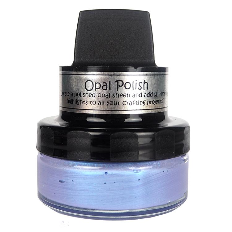 Blue Wisteria Opal Polish Stencil Paste