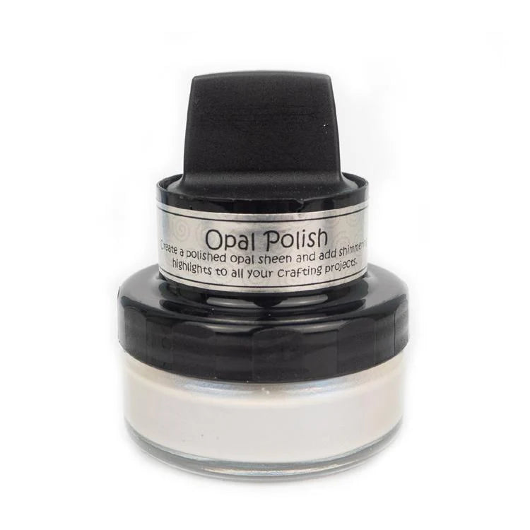 Blue Pearl Opal Polish Stencil Paste