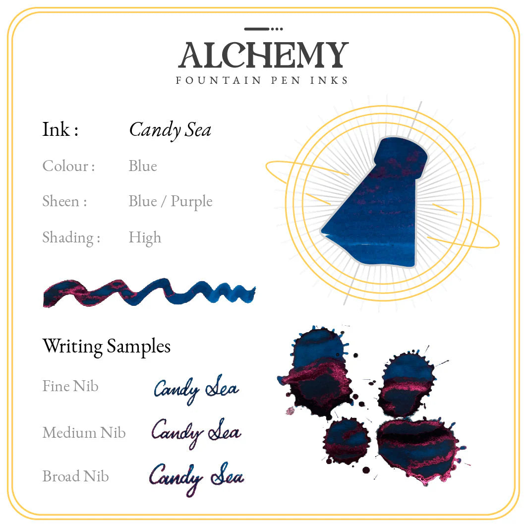 Candy Sea Fountain Pen Ink | Endless Alchemy