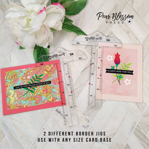 Cardmaker’s T-square Border Jig