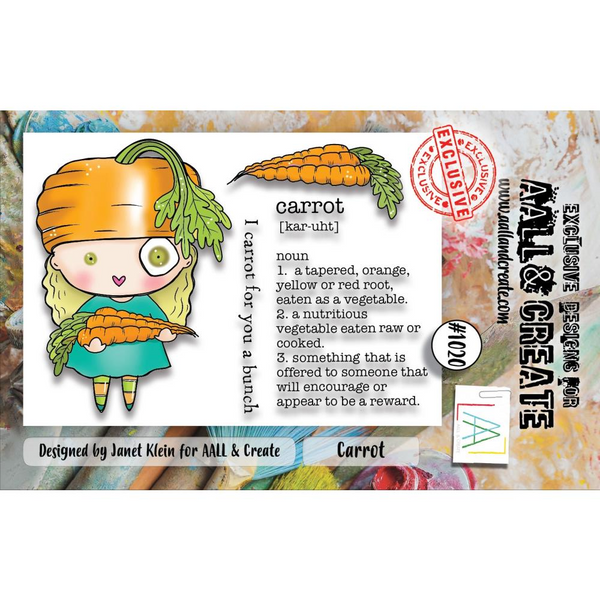 Carrot A7 Clear Stamp Set No. 1020 {clearance}