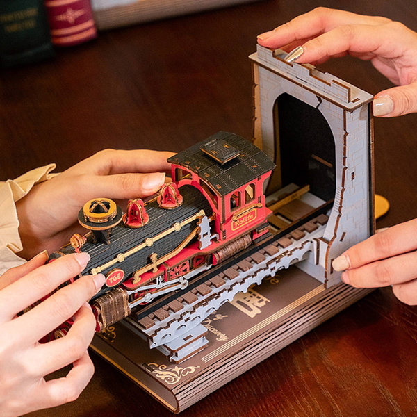 {coming soon!} Century Train Diorama Bookend Kit