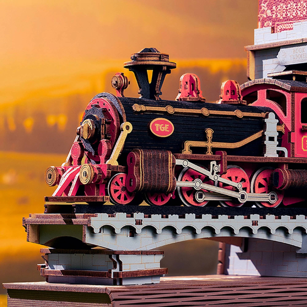 {coming soon!} Century Train Diorama Bookend Kit