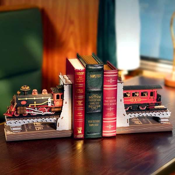 {coming soon!} Century Train Diorama Bookend Kit
