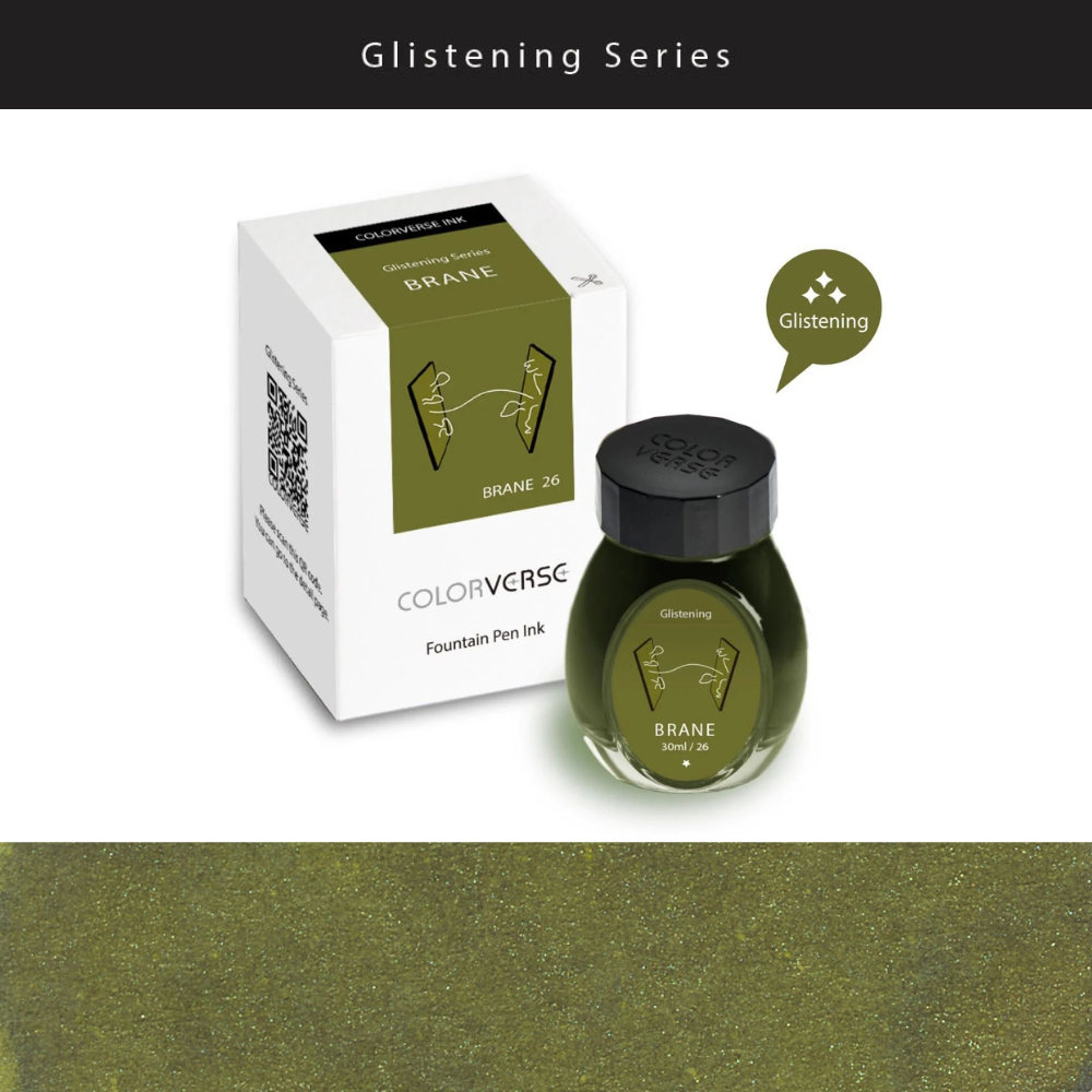 Brane 30mL Fountain Pen Ink | Glistening Series No. 026