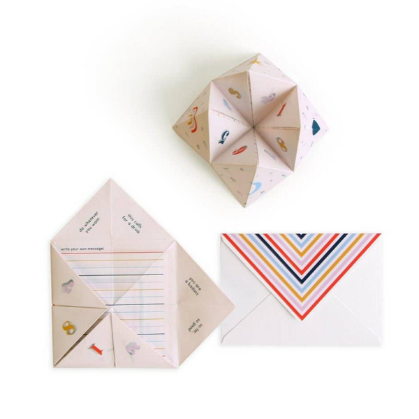 Cootie Catcher Greeting Card