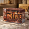 {coming soon!} Corner Coffee Shop Diorama Book Nook Kit