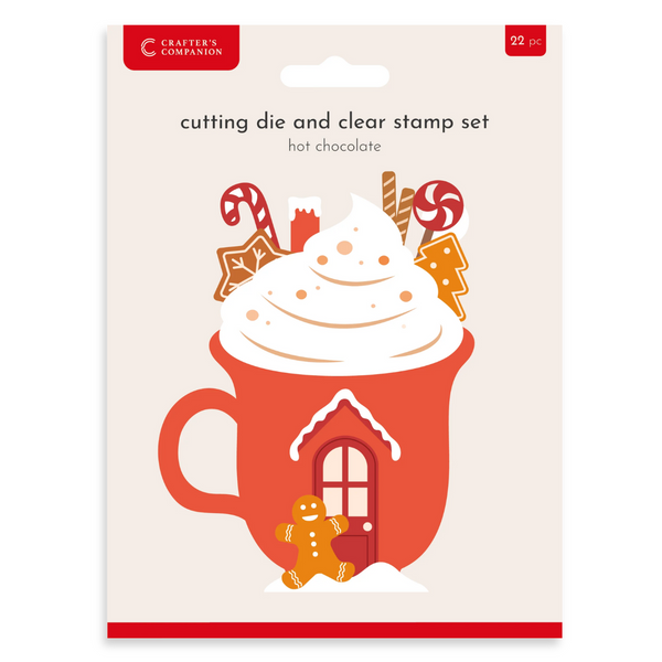 {coming soon!} Hot Chocolate Stamp + Die Set