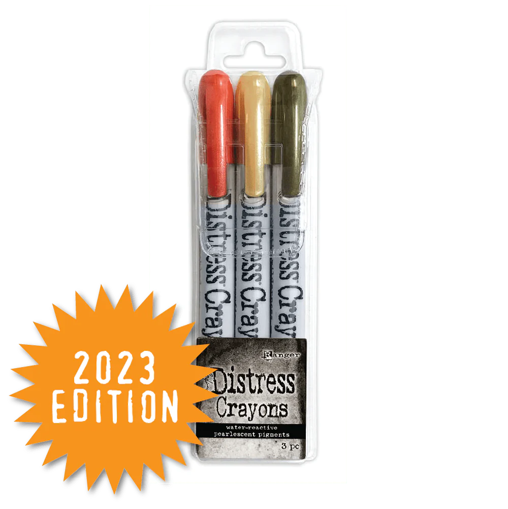 Pearl Crayons {Halloween} | Tim Holtz Distress {multiple sets}