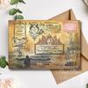French Ads 1 6x8 Clear Stamp Set | Taylor Made Journals