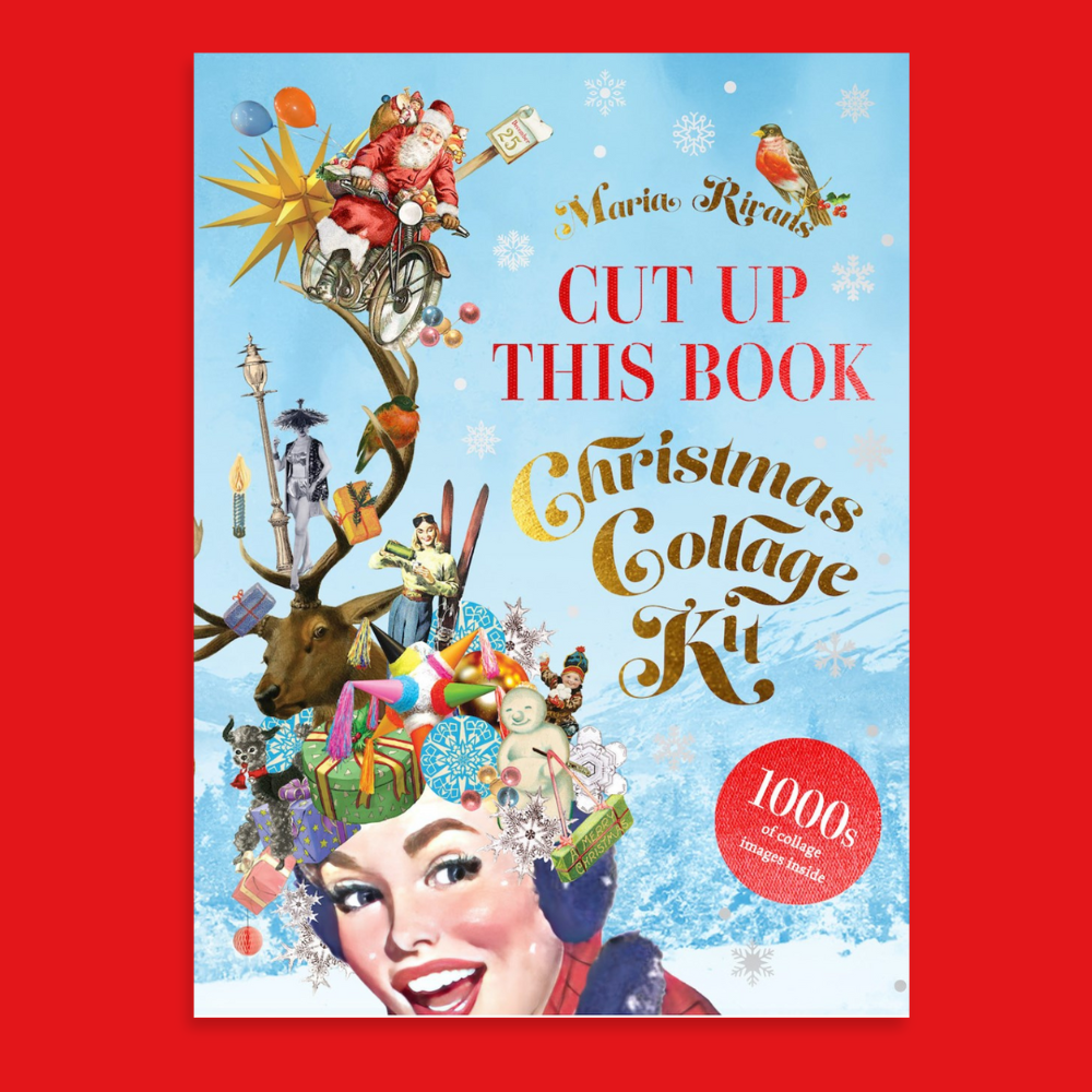 Cut Up This Book: Christmas Collage Kit