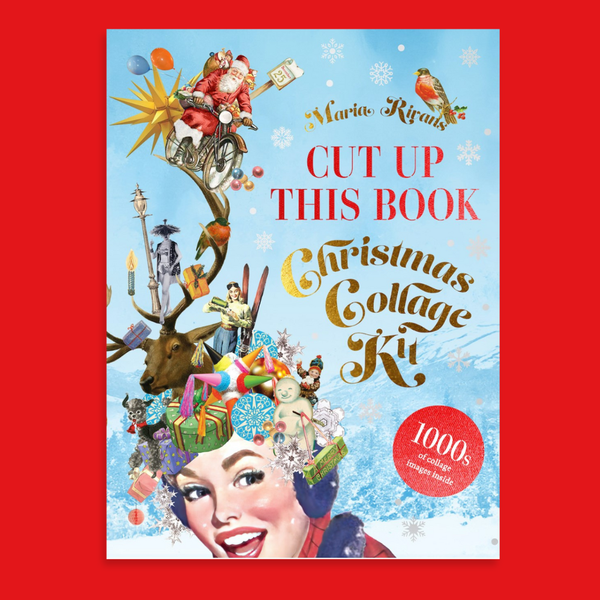 Cut Up This Book: Christmas Collage Kit