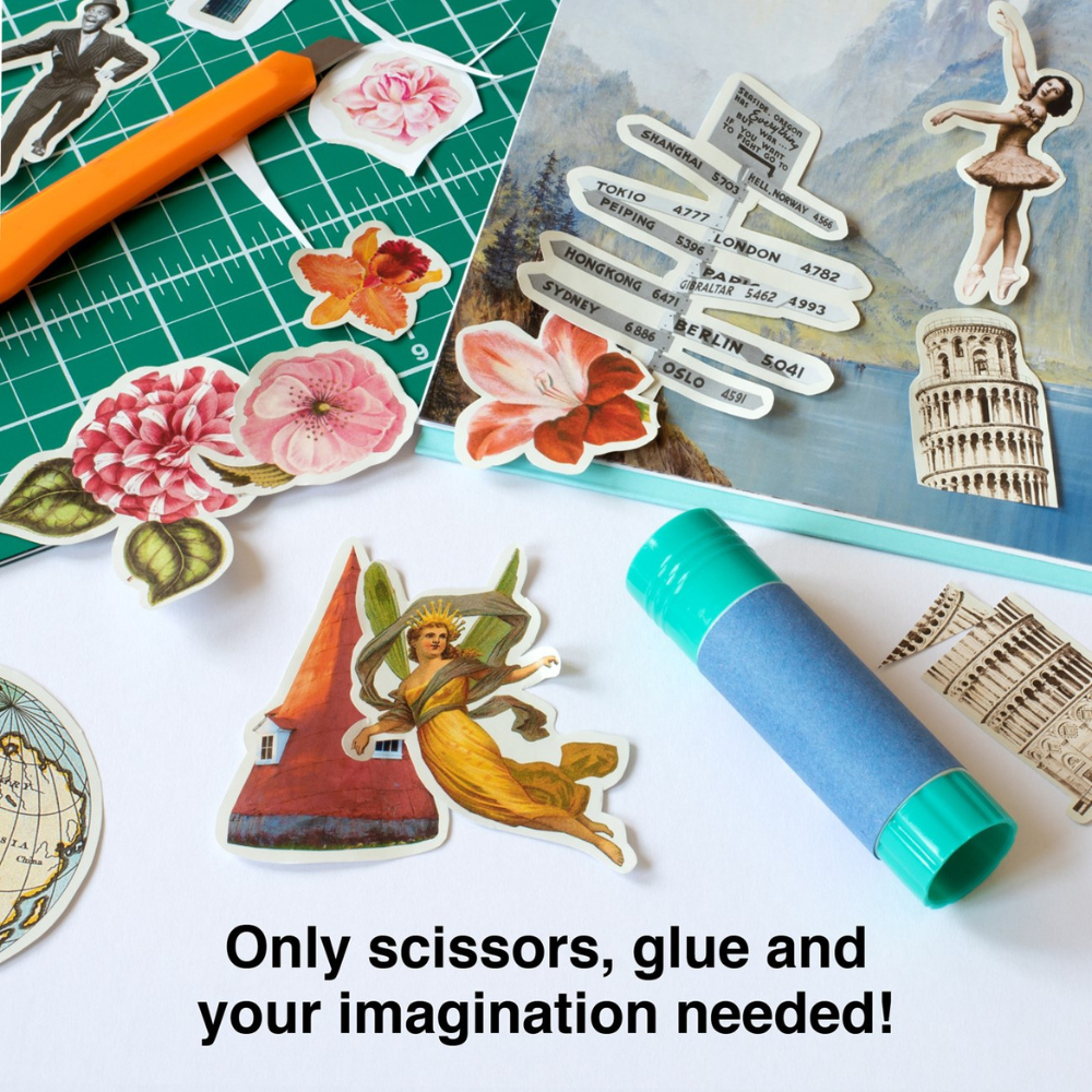 Cut Up This Book and Create Your Own Wonderland: 1,000 Unexpected Images for Collage Artists