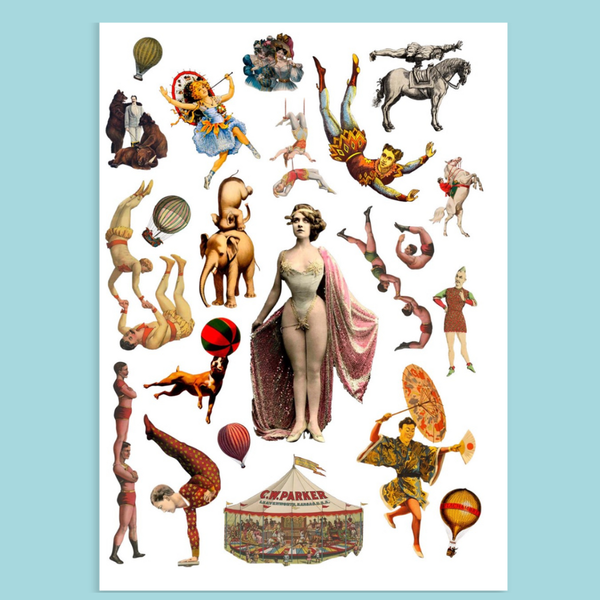 Cut Up This Book and Create Your Own Wonderland: 1,000 Unexpected Images for Collage Artists