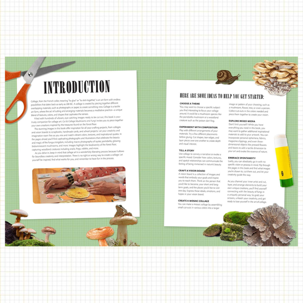 Cut & Collage: Mushrooms & Fungi Ephemera for Journaling & Collage