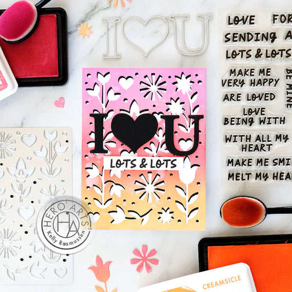 I {heart} You Stamp + Cut XL Set