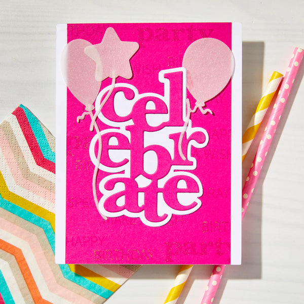 It's Our Anniversary Stamp + Cut | Let's Celebrate Collection