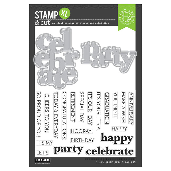 It's Our Anniversary Stamp + Cut | Let's Celebrate Collection