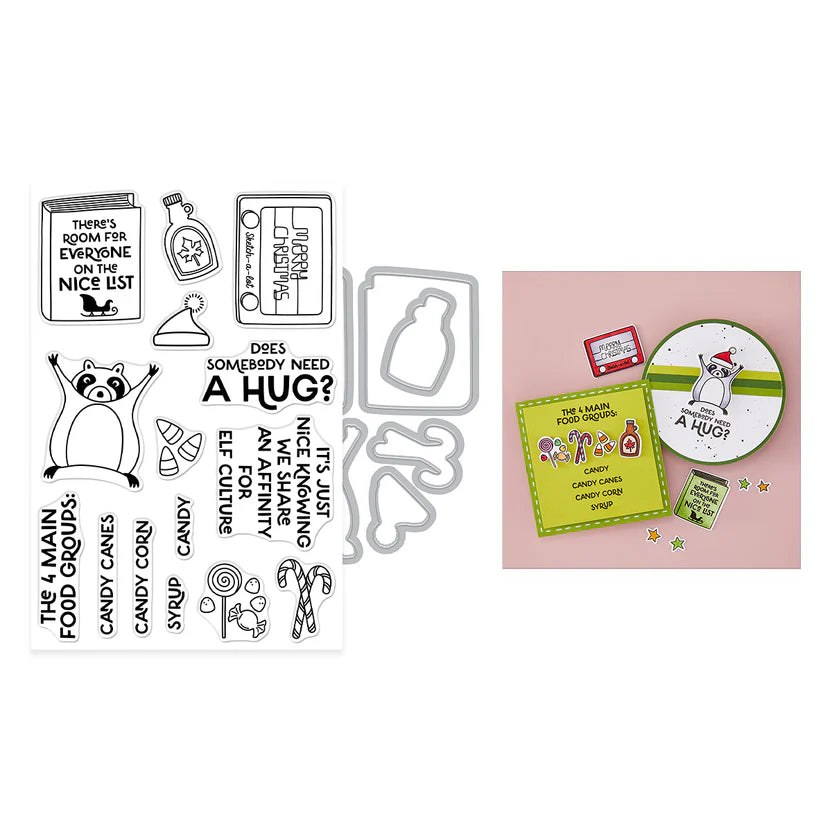 Elf Culture Stamp + Cut Set | Yule Fuel Collection