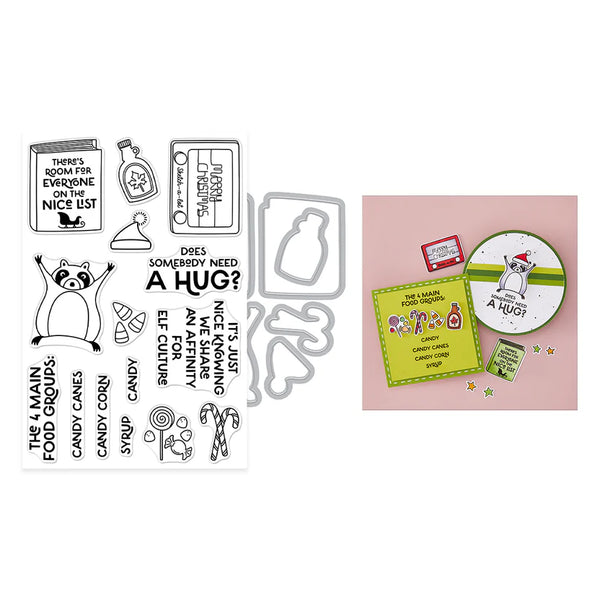 Elf Culture Stamp + Cut Set | Yule Fuel Collection