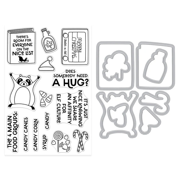 Elf Culture Stamp + Cut Set | Yule Fuel Collection