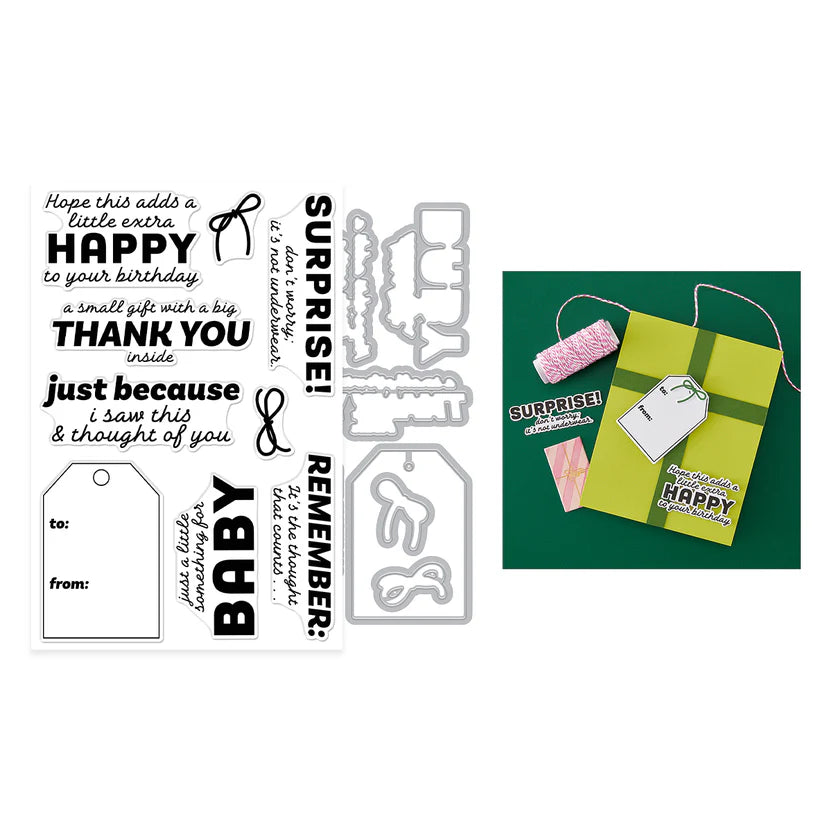 Just Because Stamp + Die Set | Best Gift Ever Collection
