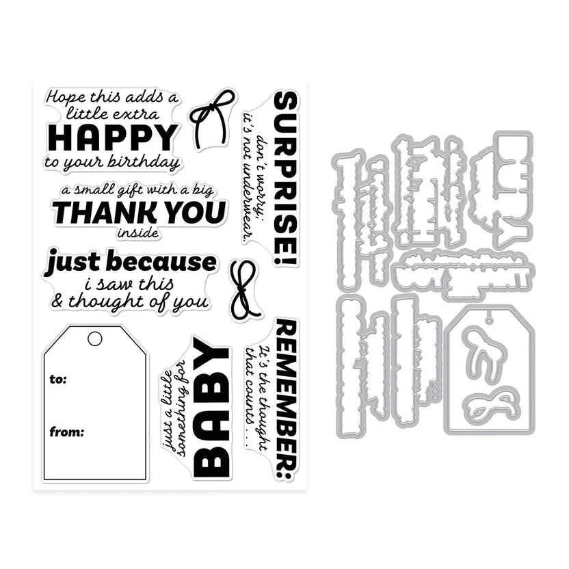 Just Because Stamp + Die Set | Best Gift Ever Collection