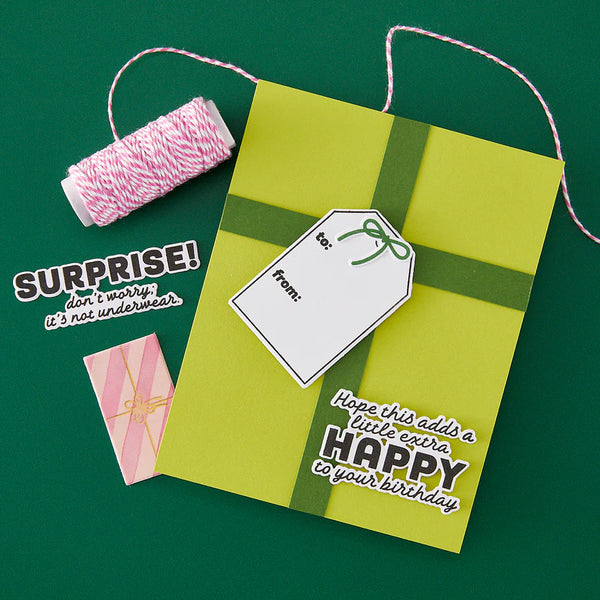 Just Because Stamp + Die Set | Best Gift Ever Collection