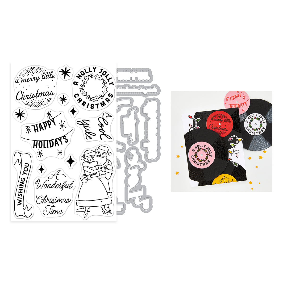 Wishing You Stamp + Cut {coming soon!}