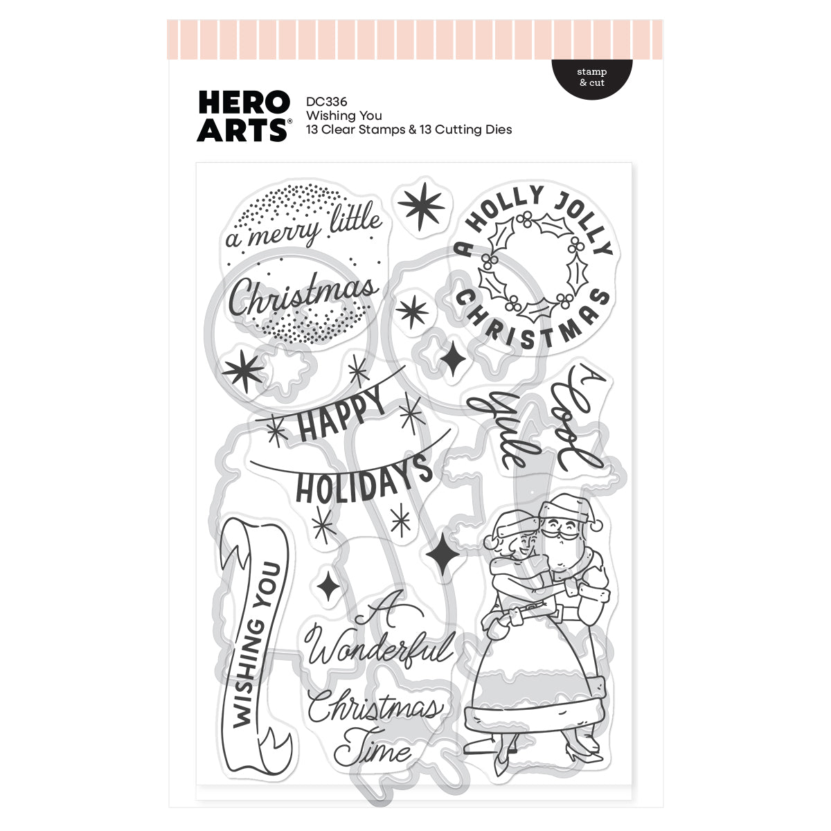 Wishing You Stamp + Cut {coming soon!}