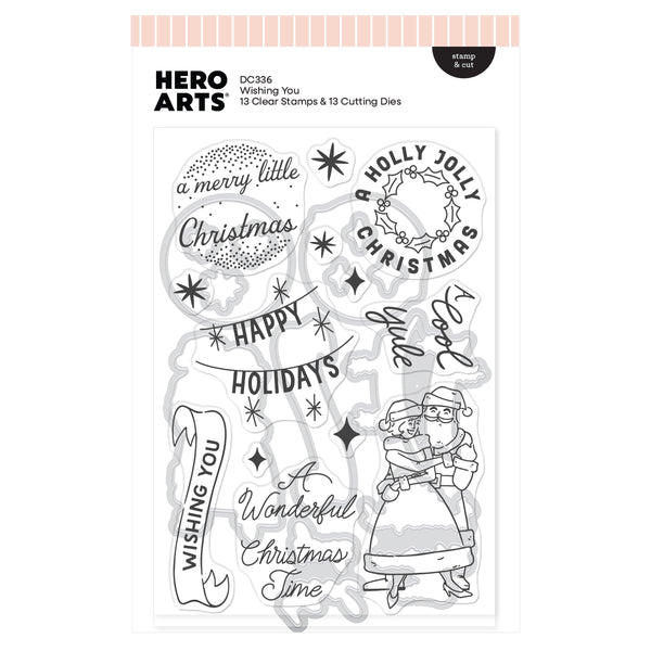 Wishing You Stamp + Cut {coming soon!}
