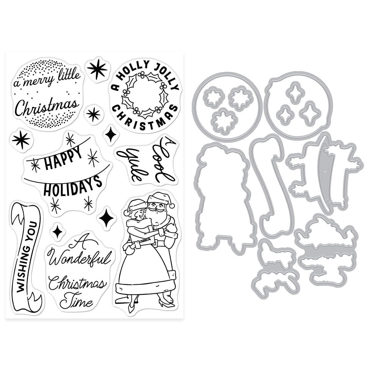 Wishing You Stamp + Cut {coming soon!}