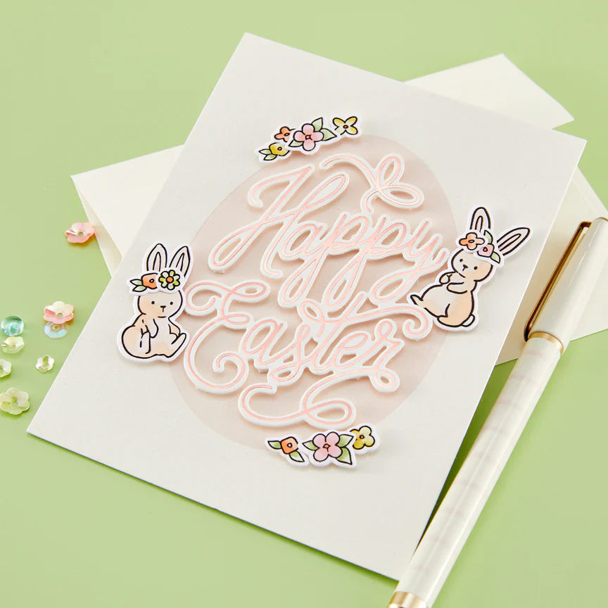 Spring Tweetings Stamp & Cut Set