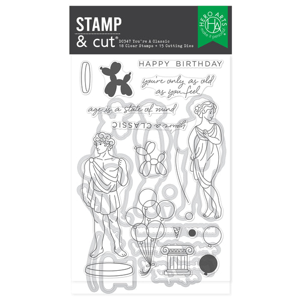 You're A Classic Stamp & Cut Set