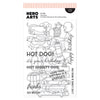 Hot Dog Stamp + Cut Set