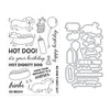 Hot Dog Stamp + Cut Set