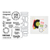 Vintage Vinyl Stamp + Cut {coming soon!}
