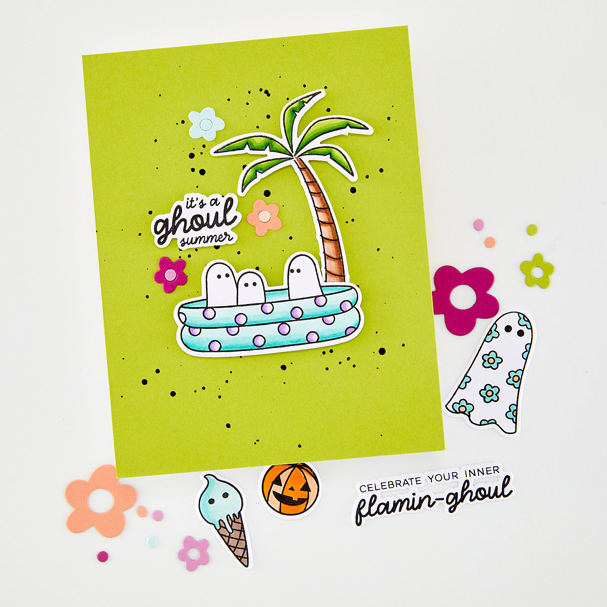 Beach Boos Stamp + Cut {coming soon!}