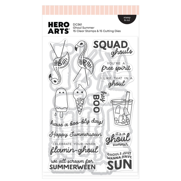Ghoul Summer Stamp + Cut {coming soon!}