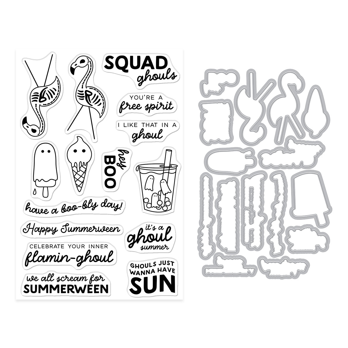 Ghoul Summer Stamp + Cut {coming soon!}