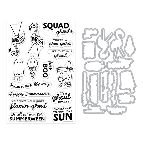 Ghoul Summer Stamp + Cut {coming soon!}