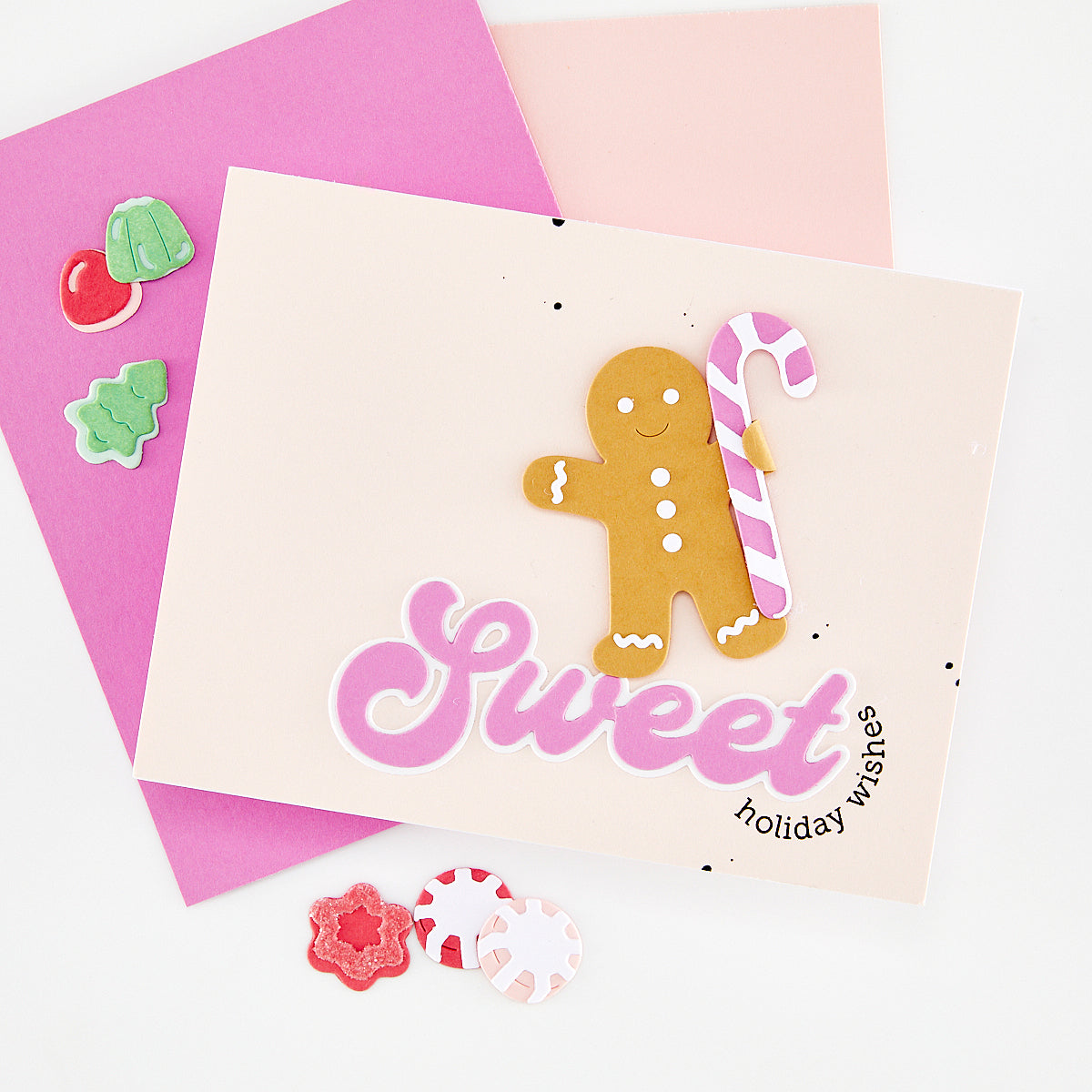 Sweet Wishes Stamp & Cut by Carly Tee — project example