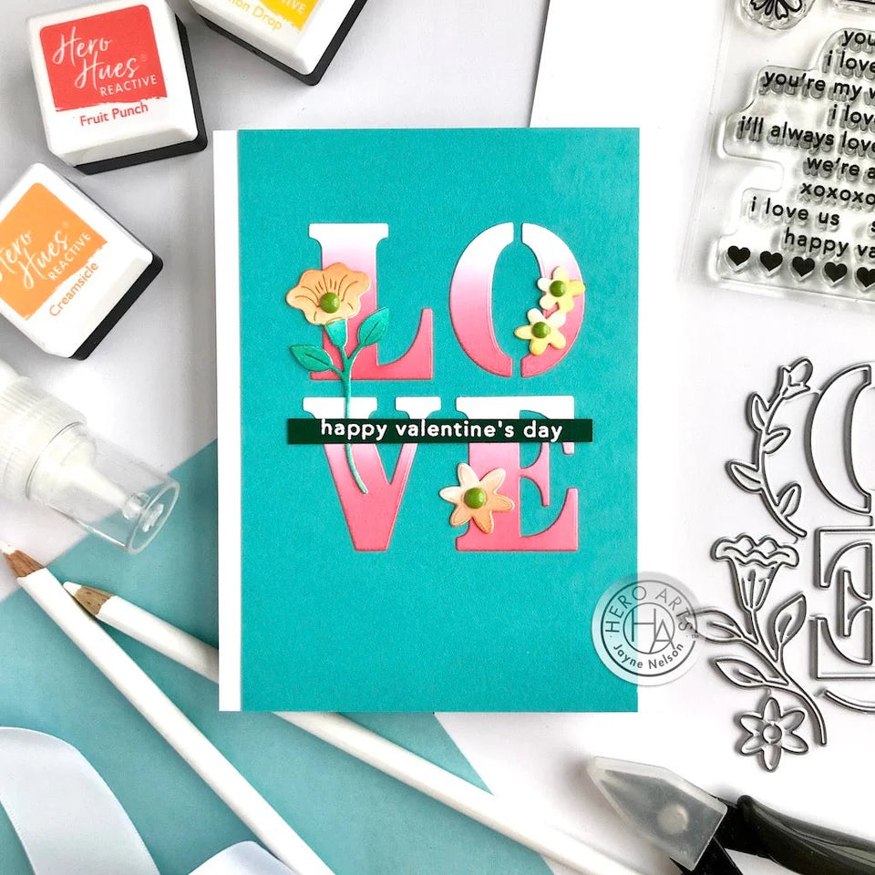 Love and Florals Die Sets