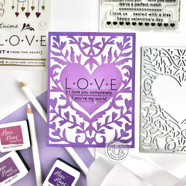 Loving Sentiment Strips Clear Stamp Set