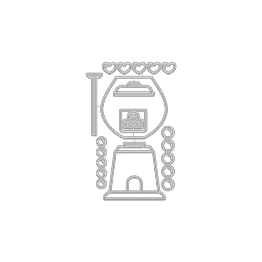 Gumball Machine Fancy Die Set