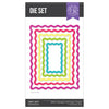 Squiggly Rectangle Frames Die Set
