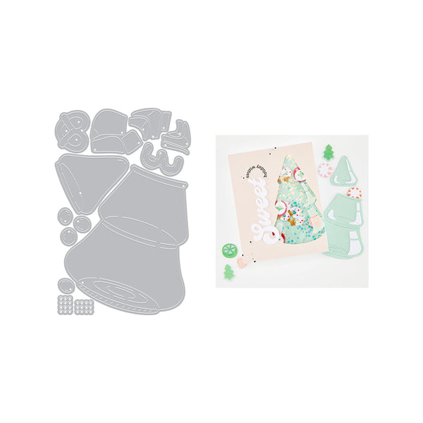 Christmas Tree Candy Jar Die Set by Carly Tee — product details