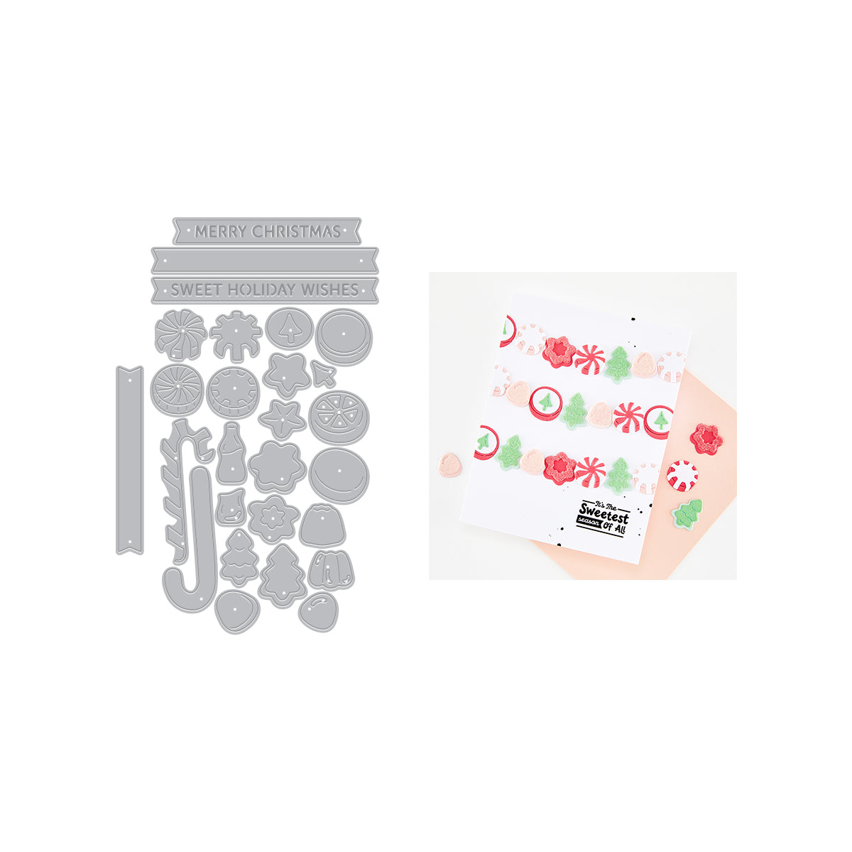 Candy Kebob Christmas Add-On Die Set by Carly Tee — product details
