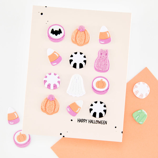 Candy Kebob Halloween Add-On Die Set by Carly Tee — project example