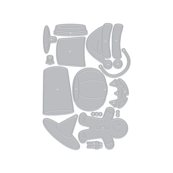 Bear Hugs Holiday Accessories Die Set by Carly Tee — product contents